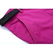 billiga Botten-Dam Vandringsbyxor Ensfärgat Sommar Utomhus Skräddarsydd passform Vattentät Snabb tork Andningsfunktion Slitstyrka Nylon Underdelar Armégrön Fuchsia Kaki Himmelsblå Jakt Fiske Klättring S M L XL XXL