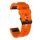 cheap Garmin Watch Bands-Watch Band for Garmin Fenix 8 43mm 7S Pro 6S 5S Plus Epix Pro 42mm Approach S70 42mm Instinct 2S Descent Mk2S D2 Delta S 20mm Silicone Replacement  Strap Sport Band Wristband