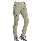 cheap Trousers &amp; Shorts-Women&#039;s Hiking Pants Trousers Summer Outdoor Waterproof Breathable Quick Dry Stretchy Pants / Trousers Bottoms Elastic Waist Dark Grey Violet Camping / Hiking Fishing Climbing S M L XL XXL