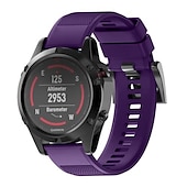 abordables Correas de reloj Garmin-Ver Banda para Garmin Enfoque S62 MARQ Descent G1 Aproximación S60 Fenix 7 Sapphire Solar / 6 Pro / 5 Plus Silicona Reemplazo Correa Ajuste rápido 22 mm Transpirable Correa Deportiva Pulsera