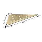 baratos Prateleiras de Casa de Banho-Prateleira de Banheiro Novo Design / Cores Variáveis Moderna / Moderno Aço Inoxidável 1pç - Banheiro Montagem de Parede