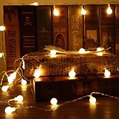 abordables Guirlandes lumineuses USB-Guirlande lumineuse LED en forme d&#039;étoile pour réception de mariage élégante - 1,5 m 10 LED, 3 m 20 LED, guirlande alimentée par USB/batterie pour décoration de vacances en extérieur
