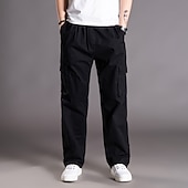 abordables Pantalones cargo-Hombre Pantalones de trabajo Pantalones cargo Pantalones para senderismo Verano Al aire libre Ripstop Secado rápido Multi bolsillo Transpirable Algodón Pantalones / Sobrepantalón Prendas de abajo