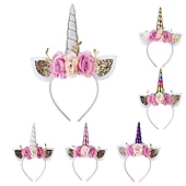 cheap Headbands &amp; Crowns-Kids / Toddler Girls&#039; Unicorn Hair Accessories