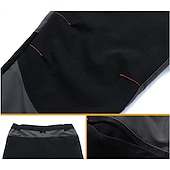 cheap Trousers &amp; Shorts-Men&#039;s Cargo Pants Hiking Pants Work Pants Trousers Safari Outdoor Pants Water Resistant Windproof Quick Dry Stretch 3 Zipper Pocket Elastic Waist Bottoms Black Khaki Army Green Climbing