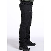 abordables Pantalons de Course &amp; Collants-Homme Ripstop Coupe Vent Militaire Noir Vert