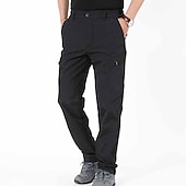 billiga Byxor och shorts-Herr Arbetsbyxor Vattentäta vandringsbyxor Sommar Utomhus Vattentät Ripstop Vindtät Andningsfunktion Byxa Militärbyxor Underdelar Svart Blå Bomull Fiske Camping Klättring M L XL XXL XXXL