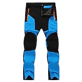 cheap Trousers &amp; Shorts-Men&#039;s Cargo Pants Hiking Pants Work Pants Trousers Safari Outdoor Pants Water Resistant Windproof Quick Dry Stretch 3 Zipper Pocket Elastic Waist Bottoms Black Khaki Army Green Climbing