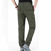 billiga Byxor och shorts-Herr Arbetsbyxor Vattentäta vandringsbyxor Sommar Utomhus Vattentät Ripstop Vindtät Andningsfunktion Byxa Militärbyxor Underdelar Svart Blå Bomull Fiske Camping Klättring M L XL XXL XXXL