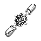 economico Spille e fermagli-retro rosa design maglione clip cardigan clip scialle clip abiti cardigan colletto clip (stile-1)