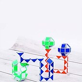 Χαμηλού Κόστους Μαγικοί κύβοι-moyu fidget snake cube twist puzzle μαγικό φιδάκι για γιορτινά, ενήλικες, εφήβους, μπομπονιέρες πάρτι κάλτσες γεμιστές καλτσοδέτες γεμίσματα τσαντών - 3 τμχ