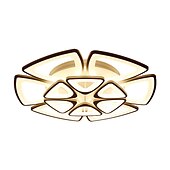 economico Lampade da soffitto con dimmer-plafoniera a led luce della camera da letto controllo app con regolazione continua o controllo off / on lampada da pannello a soffitto in acrilico a tre colori soggiorno minimalista unico ac110v