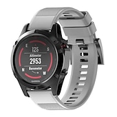 abordables Correas de reloj Garmin-Ver Banda para Garmin Enfoque S62 MARQ Descent G1 Aproximación S60 Fenix 7 Sapphire Solar / 6 Pro / 5 Plus Silicona Reemplazo Correa Ajuste rápido 22 mm Transpirable Correa Deportiva Pulsera