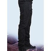 abordables Pantalons de Course &amp; Collants-Homme Ripstop Coupe Vent Militaire Noir Vert