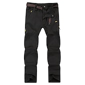 economico Fondi-Per donna Pantaloni da escursione Estate Esterno Antivento Traspirante Asciugatura rapida Multi Pocket Pantaloni Tasca con cerniera Grigio scuro Nero Pesca Scalate Spiaggia S M L XL XXL