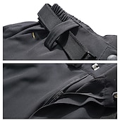 cheap Bottoms-Men&#039;s Convertible Zip Off Pants Hiking Pants Trousers Summer Outdoor Waterproof Breathable Quick Dry Stretchy Pants / Trousers Bottoms Elastic Waist Army Green Dark Grey Elastane Hunting Fishing