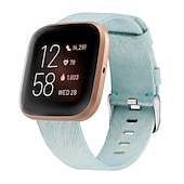 economico Cinturini per orologi Fitbit-Cinturino per orologio  per Fitbit Versa 2 / Versa Lite / Versa SE / Versa Tessuto Nylon Sostituzione Cinghia Chiusura in metallo Regolabili Traspirante Polsino