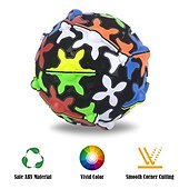 abordables Cubes Magiques-ensemble de cubes de vitesse qiyi, puzzles de sphères, jouet de casse-tête de boule magique, cube d&#039;engrenage tridimensionnel rotatif à 360 degrés, jouet de fidget de cube magique pour les festifs et