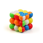 economico Cubi di Rubik-Yongjun 3x3 cubo magico 3x3x3 senza adesivo rotondo tallone velocità cubo puzzle giocattoli regalo di decompressione creativo