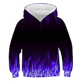 cheap Boy&#039;s 3D Vision &amp; Geometry-New Year Boys 3D Graphic 3D Hoodie &amp; Sweatshirt Long Sleeve 3D Print Active Kids