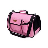 billiga Reseprodukter för hunden-Hund Katt Små pälsdjur Carry Bag resväska Resväska Flygbolag godkänd husdjurstransporter Hundbärsryggsäck Justerbara Bärbar Andningsfunktion Enfärgad Klassisk Nylon Hundvalp Liten hund Träning