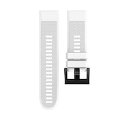 abordables Correas de reloj Garmin-Ver Banda para Garmin Enfoque S62 MARQ Descent G1 Aproximación S60 Fenix 7 Sapphire Solar / 6 Pro / 5 Plus Silicona Reemplazo Correa Ajuste rápido 22 mm Transpirable Correa Deportiva Pulsera