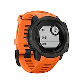 olcso Garmin óraszíjak-Óraszíj mert Garmin Instinct Crossover / Tide / Esports / Solar / Tactical, Instinct 2 Tactical / Surf / Solar, Instinct Szilikon Csere Szíj 22mm Légáteresztő Sportszíj Karszalag