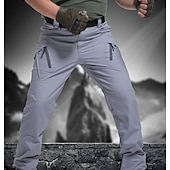 abordables Pantalons de Course &amp; Collants-Homme Ripstop Coupe Vent Militaire Noir Vert