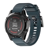 abordables Correas de reloj Garmin-Ver Banda para Garmin Enfoque S62 MARQ Descent G1 Aproximación S60 Fenix 7 Sapphire Solar / 6 Pro / 5 Plus Silicona Reemplazo Correa Ajuste rápido 22 mm Transpirable Correa Deportiva Pulsera