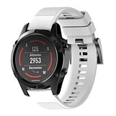 abordables Correas de reloj Garmin-Ver Banda para Garmin Enfoque S62 MARQ Descent G1 Aproximación S60 Fenix 7 Sapphire Solar / 6 Pro / 5 Plus Silicona Reemplazo Correa Ajuste rápido 22 mm Transpirable Correa Deportiva Pulsera
