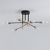 cheap Sputnik Design-LED Ceiling Light 60 cm Sputnik Design Chandelier Metal Artistic Style Sputnik Industrial Painted Finishes Artistic Nordic Style 110-120V 220-240V