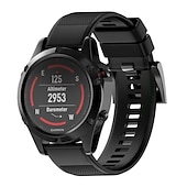 abordables Correas de reloj Garmin-Ver Banda para Garmin Enfoque S62 MARQ Descent G1 Aproximación S60 Fenix 7 Sapphire Solar / 6 Pro / 5 Plus Silicona Reemplazo Correa Ajuste rápido 22 mm Transpirable Correa Deportiva Pulsera