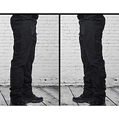 abordables Pantalons de Course &amp; Collants-Homme Ripstop Coupe Vent Militaire Noir Vert