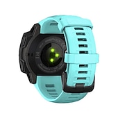 olcso Garmin óraszíjak-Óraszíj mert Garmin Instinct Crossover / Tide / Esports / Solar / Tactical, Instinct 2 Tactical / Surf / Solar, Instinct Szilikon Csere Szíj 22mm Légáteresztő Sportszíj Karszalag