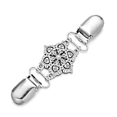 economico Spille e fermagli-retro rosa design maglione clip cardigan clip scialle clip abiti cardigan colletto clip (stile-1)