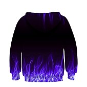 cheap Boy&#039;s 3D Vision &amp; Geometry-New Year Boys 3D Graphic 3D Hoodie &amp; Sweatshirt Long Sleeve 3D Print Active Kids