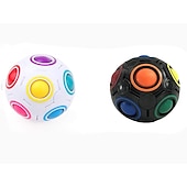 abordables Cubos mágicos-Speed cube set 1 pcs cubo mágico iq cube stress reliever puzzle cube balladults &#039;juguete de regalo