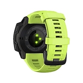 olcso Garmin óraszíjak-Óraszíj mert Garmin Instinct Crossover / Tide / Esports / Solar / Tactical, Instinct 2 Tactical / Surf / Solar, Instinct Szilikon Csere Szíj 22mm Légáteresztő Sportszíj Karszalag