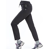 voordelige Bodems-Dames Wandelbroek Zomer Buiten Ademend Sneldrogend Rekken Lichtgewicht Broeken / Regenbroek / Overbroek Kleding Onderlichaam Trekkoord Zak met rits Elastische taille Zwart Paars Elastaan Jagen Vissen
