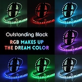 お買い得  防水ストリップライト-usb led ストリップ ライト 1 〜 5 メートル 3.3 〜 16.4 フィート smd 5050 rgb 変色 dc5v デスク スクリーン テレビ バックライト ip65 防水