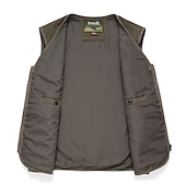 abordables ropa exterior activa para hombres-Hombre Chaleco de caza Al aire libre Listo para vestir Transpirable Cómodo Primavera Verano Un Color Algodón Ejército amarillo Color Caquí Blanco Marfil