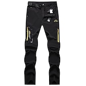 cheap Bottoms-Men&#039;s Convertible Zip Off Pants Hiking Pants Trousers Summer Outdoor Waterproof Breathable Quick Dry Stretchy Pants / Trousers Bottoms Elastic Waist Army Green Dark Grey Elastane Hunting Fishing