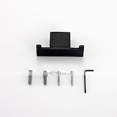 economico Ganci porta accappatoio-porta accappatoio multifunzione design premium moderno in acciaio inossidabile e gancio in metallo per bagno a parete 1pz
