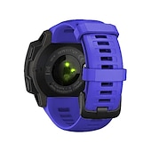 olcso Garmin óraszíjak-Óraszíj mert Garmin Instinct Crossover / Tide / Esports / Solar / Tactical, Instinct 2 Tactical / Surf / Solar, Instinct Szilikon Csere Szíj 22mm Légáteresztő Sportszíj Karszalag