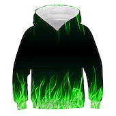 cheap Boy&#039;s 3D Vision &amp; Geometry-New Year Boys 3D Graphic 3D Hoodie &amp; Sweatshirt Long Sleeve 3D Print Active Kids