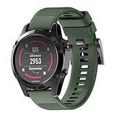 abordables Correas de reloj Garmin-Ver Banda para Garmin Enfoque S62 MARQ Descent G1 Aproximación S60 Fenix 7 Sapphire Solar / 6 Pro / 5 Plus Silicona Reemplazo Correa Ajuste rápido 22 mm Transpirable Correa Deportiva Pulsera