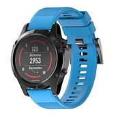 abordables Correas de reloj Garmin-Ver Banda para Garmin Enfoque S62 MARQ Descent G1 Aproximación S60 Fenix 7 Sapphire Solar / 6 Pro / 5 Plus Silicona Reemplazo Correa Ajuste rápido 22 mm Transpirable Correa Deportiva Pulsera