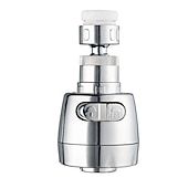 preiswerte Armaturendüsen-360 Grad drehbarer wassersparender Wasserhahn Wasserhahn Belüfter ABS Wasserhahn Düsenfilter Wasserhahn Bubbler Belüfter