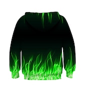 cheap Boy&#039;s 3D Vision &amp; Geometry-New Year Boys 3D Graphic 3D Hoodie &amp; Sweatshirt Long Sleeve 3D Print Active Kids