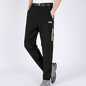 cheap Bottoms-Men&#039;s Convertible Zip Off Pants Hiking Pants Trousers Summer Outdoor Waterproof Breathable Quick Dry Stretchy Pants / Trousers Bottoms Elastic Waist Army Green Dark Grey Elastane Hunting Fishing
